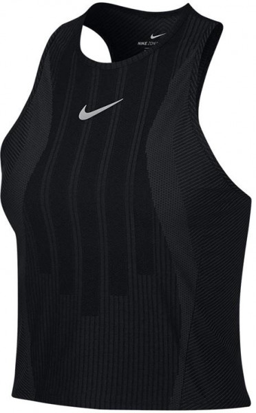  Nike Court Zonal Cooling Slam Tank PS NT - black/anthracite/metallic silver