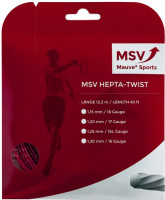 Tenisový výplet MSV Hepta Twist (12 m) - red