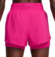 Ženske kratke hlače Nike Dri-Fit One 2-in-1 Shorts - fireberry/reflective silver Ženske kratke hlače Nike Dri-Fit One 2-in-1 Shorts - fireberry/reflective silver