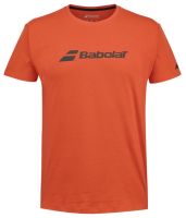 T-shirt da uomo Babolat Exercise Tee Men - fiesta red
