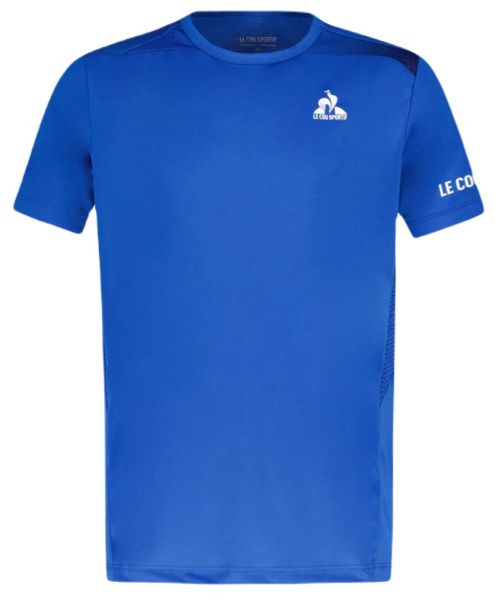 Poiste T-särk Le Coq Sportif Kids Tennis Pro T-Shirt Short Sleeve N°1 - Sinine