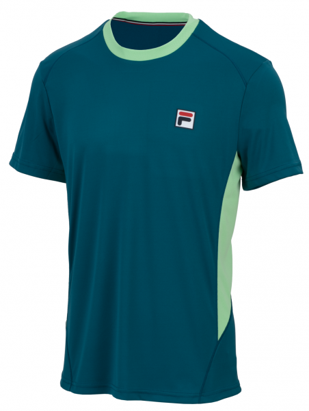 Teniso marškinėliai vyrams Fila T-Shirt Mats M - blue coral