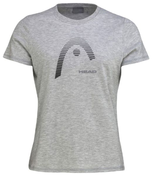 Tenisa T-krekls sievietēm Head Club Lara T-Shirt - grey melange