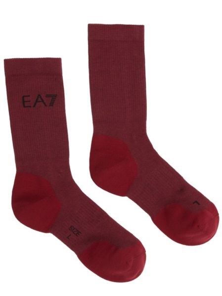 Socks EA7 Knitted 1P - Red