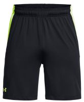 Shorts de tennis pour hommes Under Armour Men's UA Tech Vent Shorts - black/high vis yellow