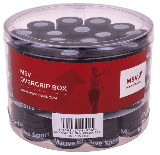  MSV Skin Overgrip (48 vnt.) - black