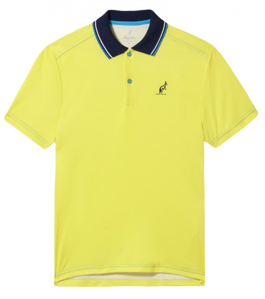 Polo da tennis da uomo Australian Ace Polo - bright yellow