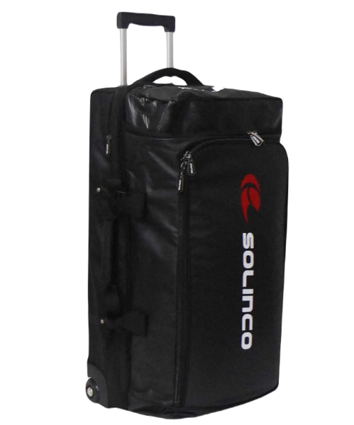Tennise kotid Solinco Tour Travel Roller Bag - black
