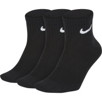 Tennisesokid  Nike Everyday Cotton Cushioned Ankle 3P - black/white