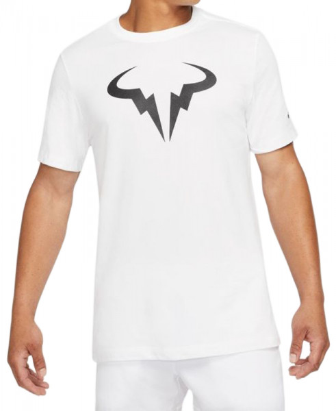 Męski T-Shirt Nike Court Dri-Fit Tee Rafa M - white/black