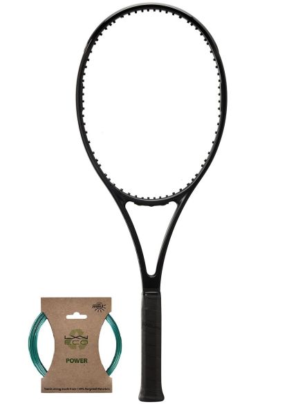 Tennisschläger Wilson Noir Pro Staff 97 V14 + Besaitung