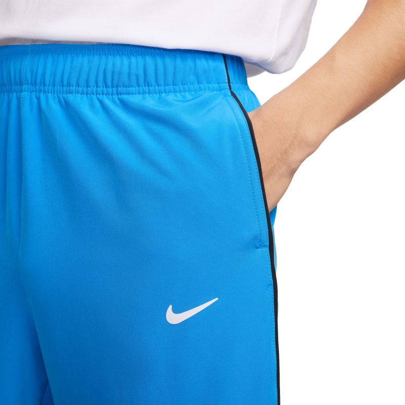 Men's trousers Nike Court Advantage Dri-Fit Tennis Pants - light photo blue/ black/white, Tennis Zone