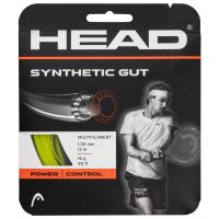 Тенис кордаж Head Synthetic Gut (12m) - Жълт
