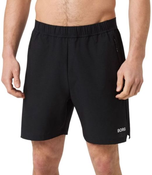 Men's shorts Björn Borg Zip - Black