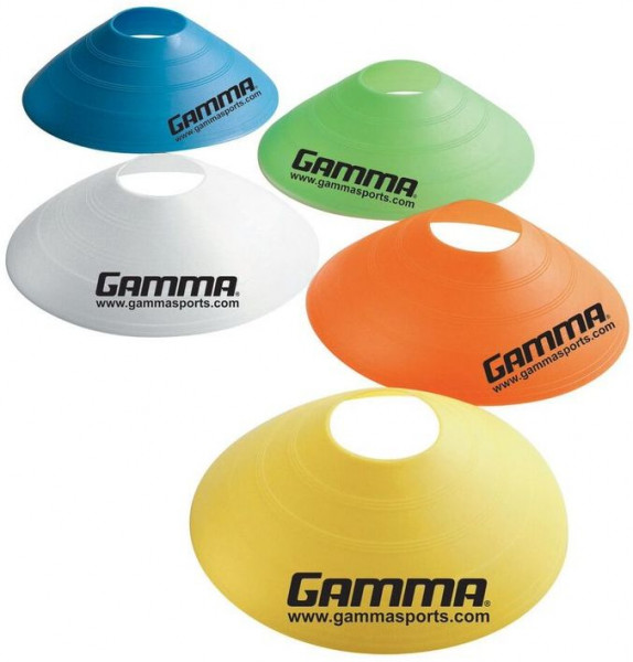 Treniruočių žymekliai Gamma Disc Cone - 5 vnt.