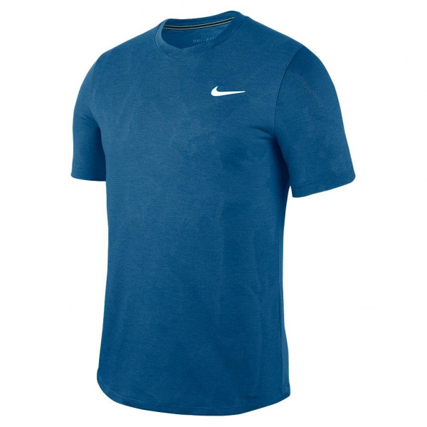  Nike Court Dry Challenger Top SS - valerian blue/white