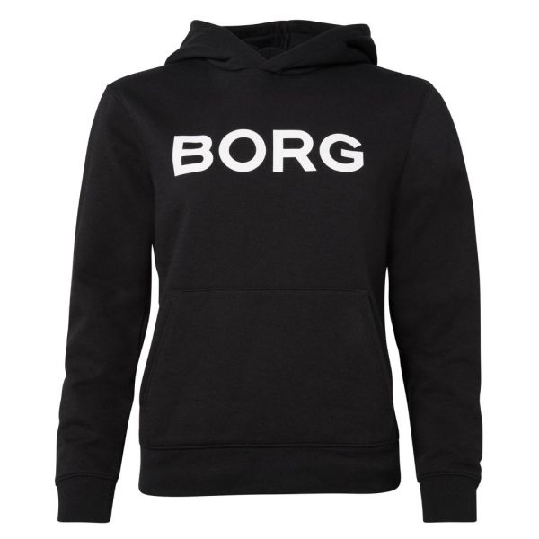 Sweat de tennis pour femmes Björn Borg Logo Hoodie - black