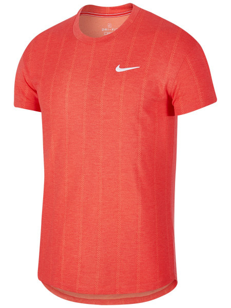  Nike Court M Challenger Top SS - habanero red/white