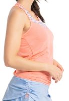 Női tenisz top Lucky in Love Liberty In Love Blossom Tie Back Tank - peach Női tenisz top Lucky in Love Liberty In Love Blossom Tie Back Tank - peach
