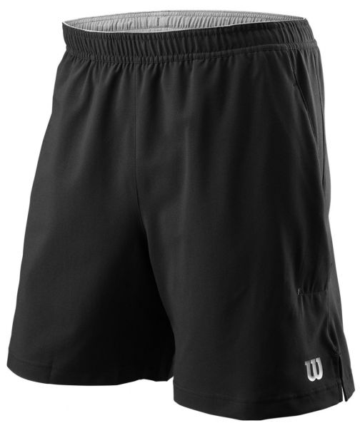 Pantaloncini da tennis da uomo Wilson M Power Twin 7 Short - black