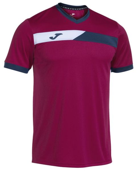 Pánské tričko Joma Court Short Sleeve - Růžový