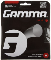 Tenisa stīgas Gamma iO (12.2 m) - black