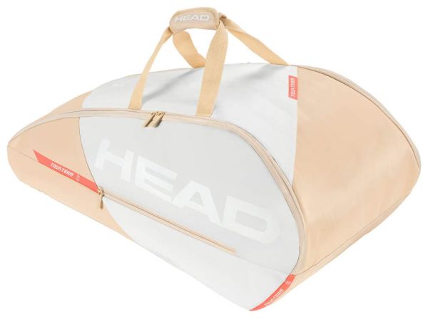 Bolsa de tenis Head Tour Racquet Bag L - champagne/corduroy white