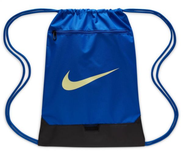 Tennis Backpack Nike Brasilia 9.5 - hyper royal/black/citron tint