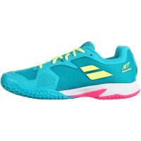 Tenisice za djecu Babolat Jet All Court Junior - capri breeze/pink Tenisice za djecu Babolat Jet All Court Junior - capri breeze/pink