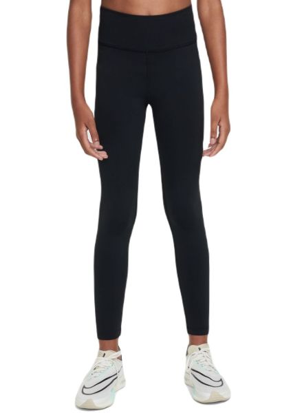 Pantaloni per ragazze Nike Kids One Dri-Fit Tight Leggings - Nero