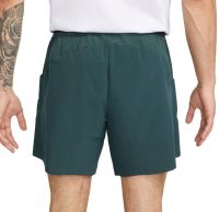 Pantaloni scurți tenis bărbați Nike Dri-Fit Rafa Short - deep jungle/lime ice/white Pantaloni scurți tenis bărbați Nike Dri-Fit Rafa Short - deep jungle/lime ice/white