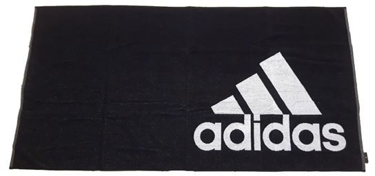 Törölköző Adidas Towel Small - black/white