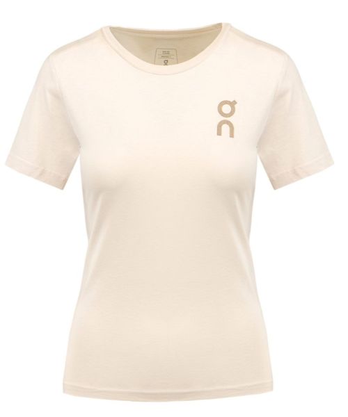 Marškinėliai moterims ON The Roger Graphic-T - pearl