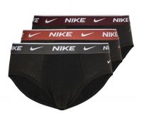 Bokserice NikeEveryday Cotton Stretch Brief 3P - black/rust/charcoal heather/burgundy