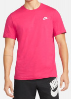 Pánské tričko Nike NSW Club Tee M - rush pink/white