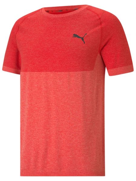 Męski T-Shirt Puma RTG Evoknit Basic Tee - high risk red