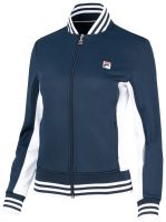 Damska bluza tenisowa Fila Jacket Georgia - peacoat blue/white stripes