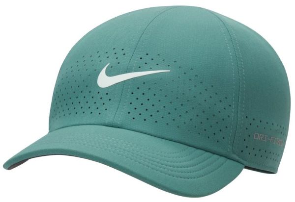 Kapa za tenis Nike Dri-Fit ADV Club Unstructured Tennis Cap - bicoastal/barely green
