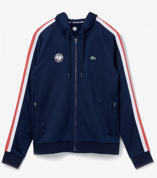  Lacoste Hooded Jacket Roland Garros W - navy blue/white