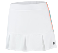 Teniso sijonas moterims K-Swiss Tac Hypercourt Pleated Skirt 3 - white