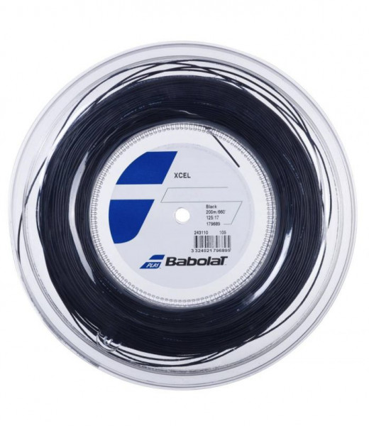 Tennis String Babolat Xcel (200 m) - black