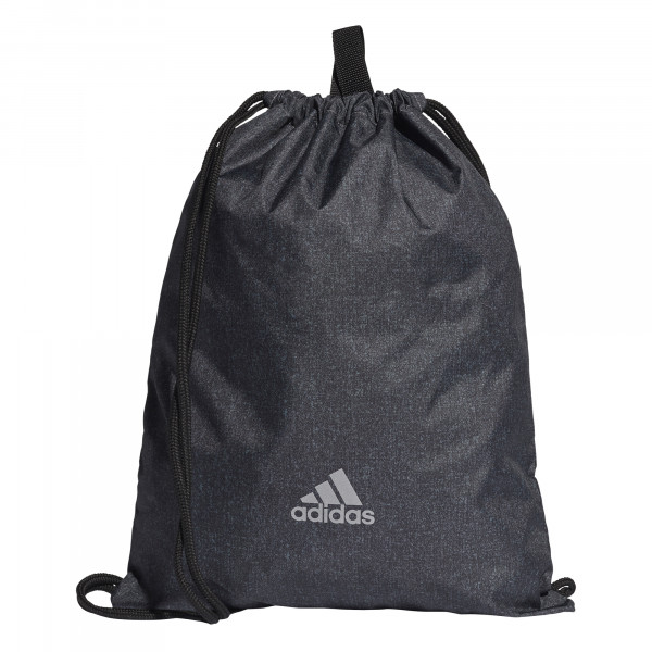 Batoh na tenis Adidas Run Gym Bag - black/grey six/reflective silver