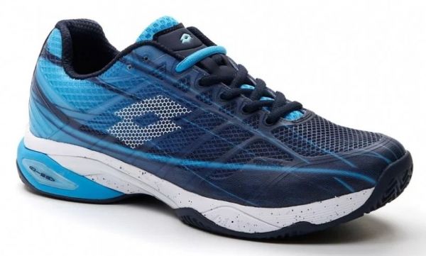  Lotto Mirage 300 Clay M - navy blue/all white/blue ocean