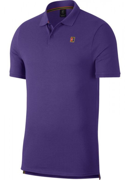  Nike Court Polo Heritage - court purple/white