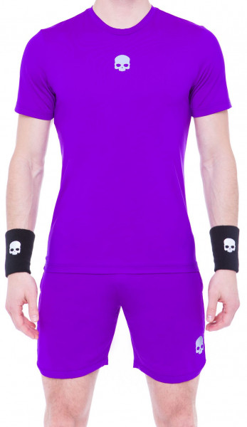 Herren Tennis-T-Shirt Hydrogen Tech Tee - purple