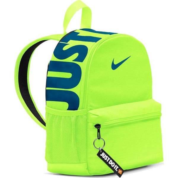 Tennisrucksack Nike Youth Brasilia JDI Mini - volt/volt/green abyss