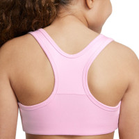 Krūšturis meitenēm Nike Dri-Fit Swoosh Bra Futura G - pink foam/blue void Krūšturis meitenēm Nike Dri-Fit Swoosh Bra Futura G - pink foam/blue void
