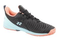 Męskie buty tenisowe Yonex Power Cushion Sonicage 3 Clay - black/sky blue Męskie buty tenisowe Yonex Power Cushion Sonicage 3 Clay - black/sky blue