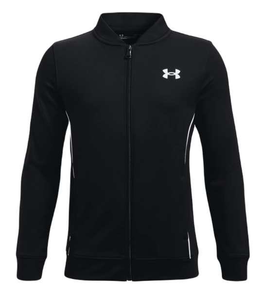 Dječački sportski pulover Under Armour UA Pennant 2.0 FZ - black/white