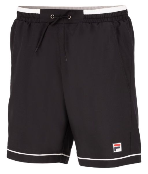 Herren Tennisshorts Fila Steve - Schwarz